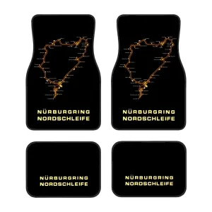 Nurburgring Inspired Automotive Floor Mats