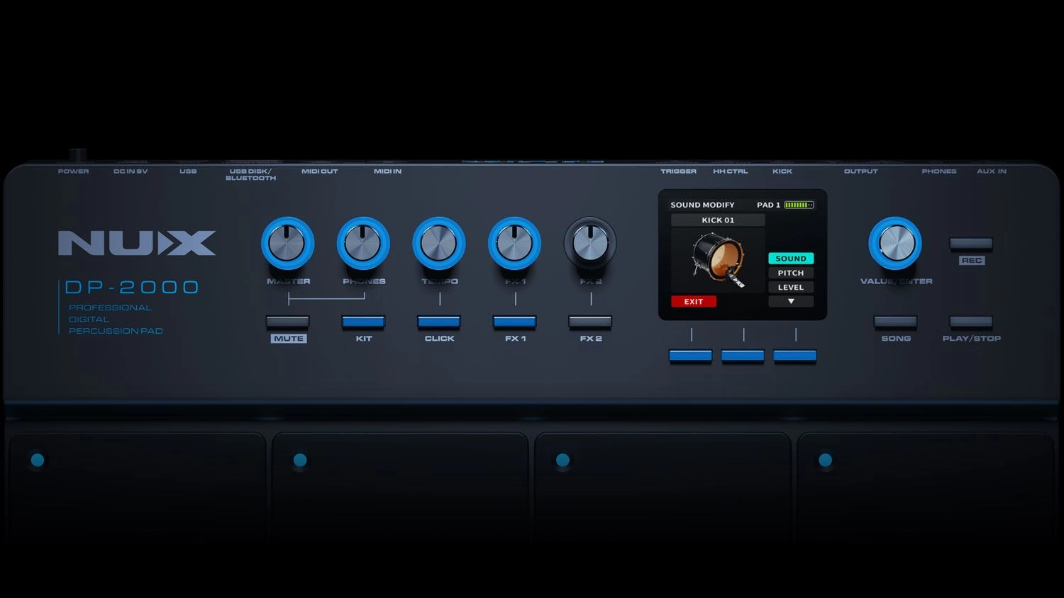 Nux DP-2000 Digital Percussion Pad USB