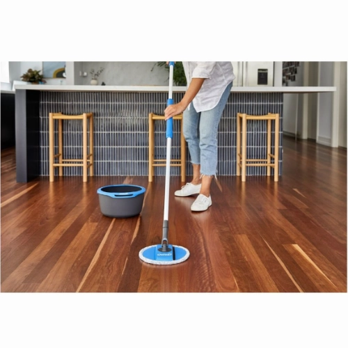 Oates Spin & Clean Compact Spin Mop & Bucket Set
