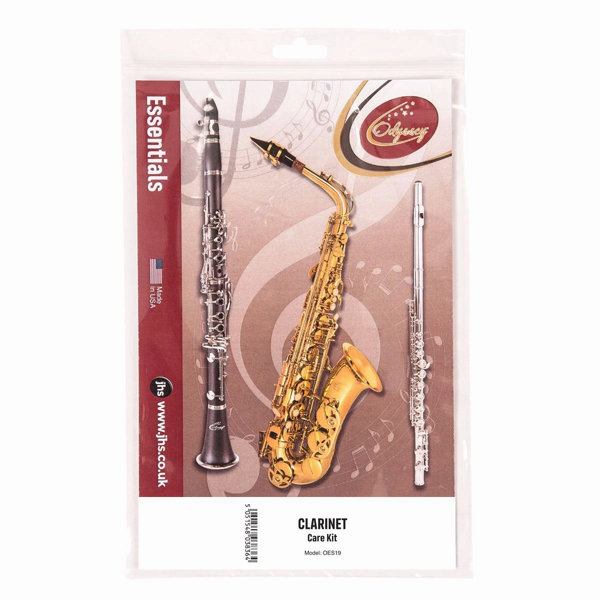 Odyssey Essentials Clarinet Care Kit