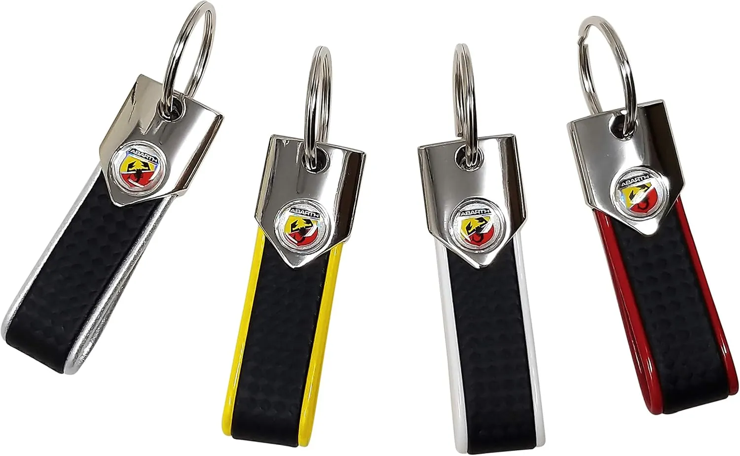 Official Key Ring, Yellow Carbon