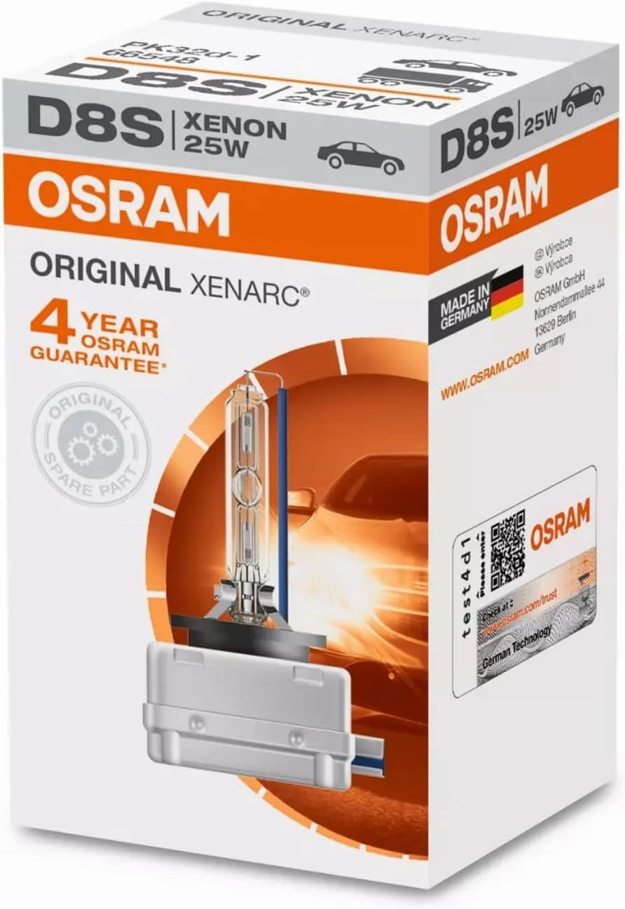 Osram 66548 D8S Xenon 25W XENARC