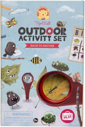 Outdoor Activity Set - Back to Nature - Activity Based Exploration Set, Observe & Interact with The Outdoors, Kids Ages 5 