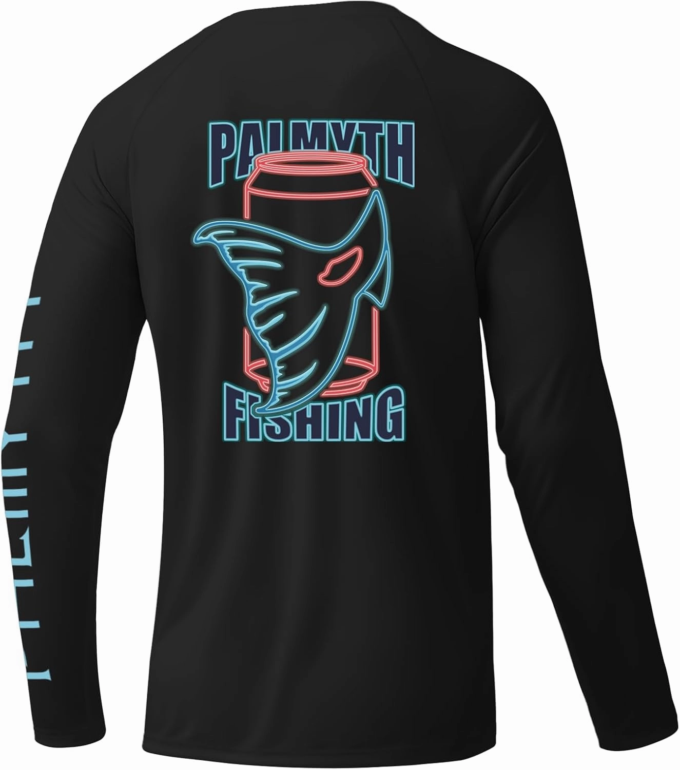 Palmyth Fishing Shirts for Men Long Sleeve Sun Protection Shirts UV UPF 50  T-Shirt Quick Dry