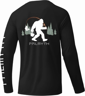 Palmyth Fishing Shirts for Men Long Sleeve Sun Protection Shirts UV UPF 50  T-Shirt Quick Dry