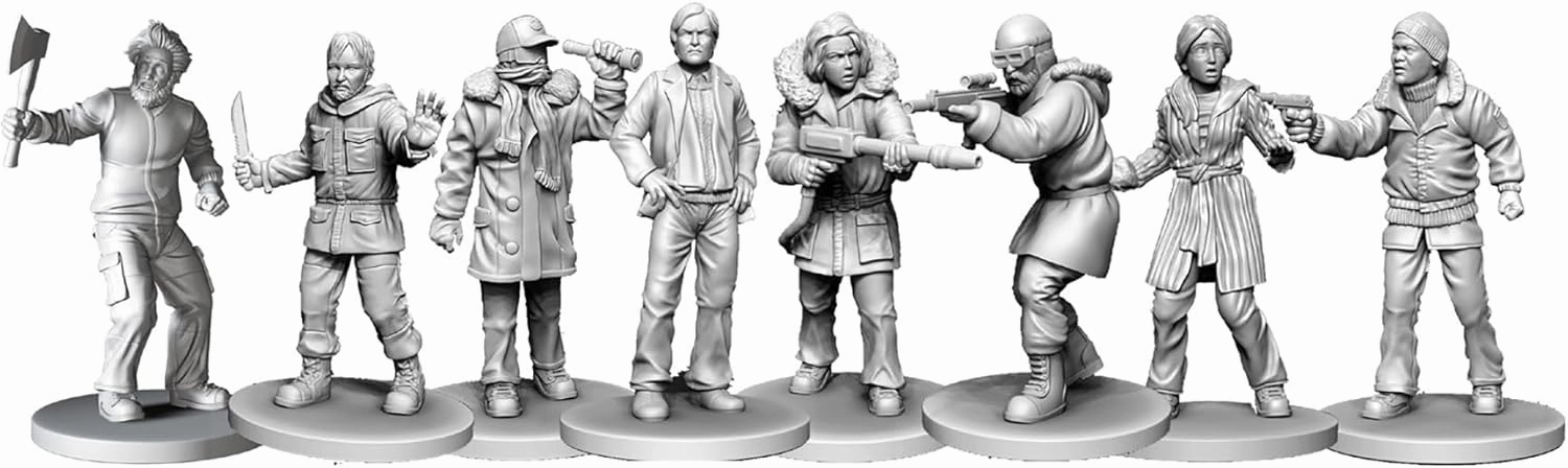 Pendragon Studios: The Thing 2011: Norwegian Outpost Mini Set - Replaces Standees in Core Game, Expnasion Accessory