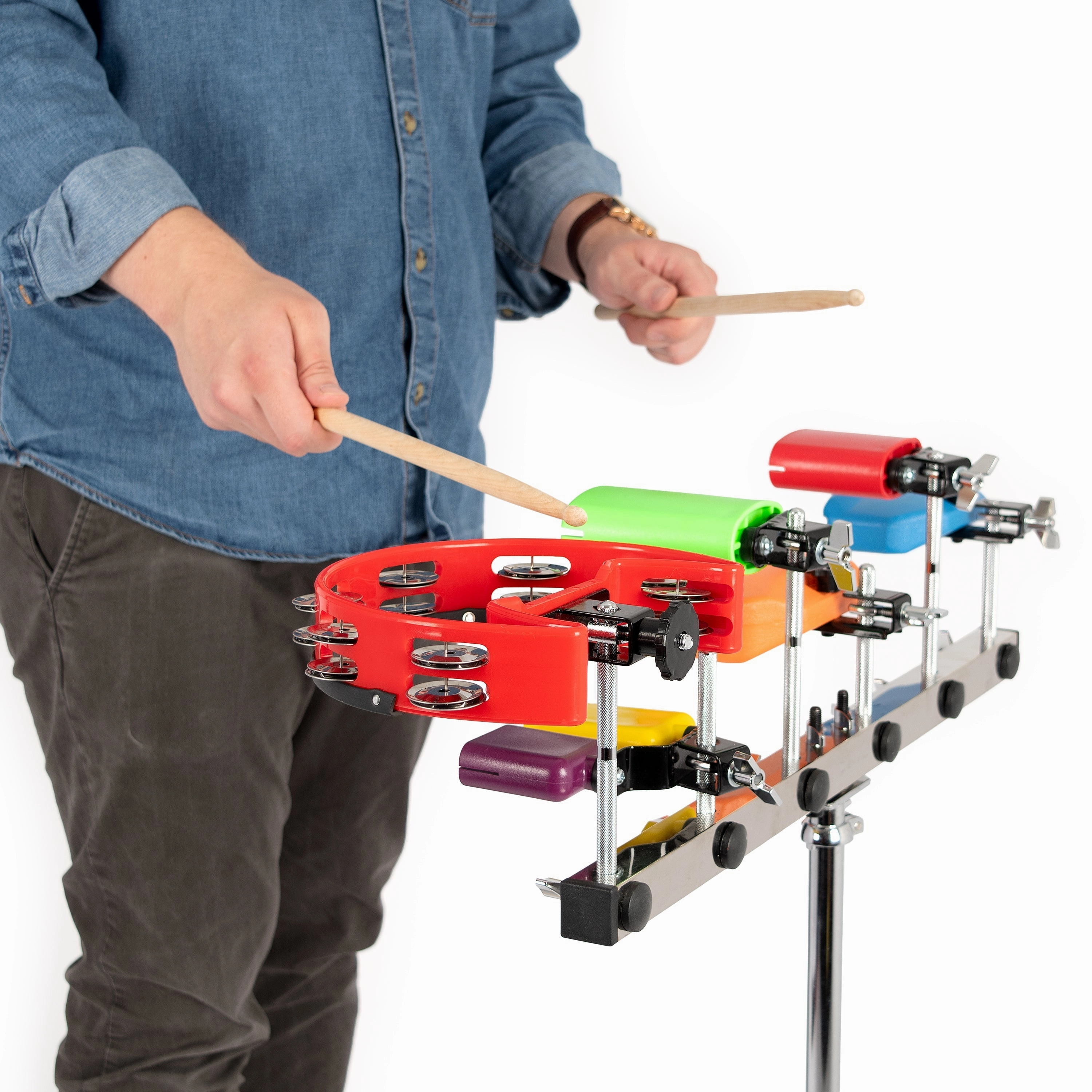 Percussion Plus percussion set with stand