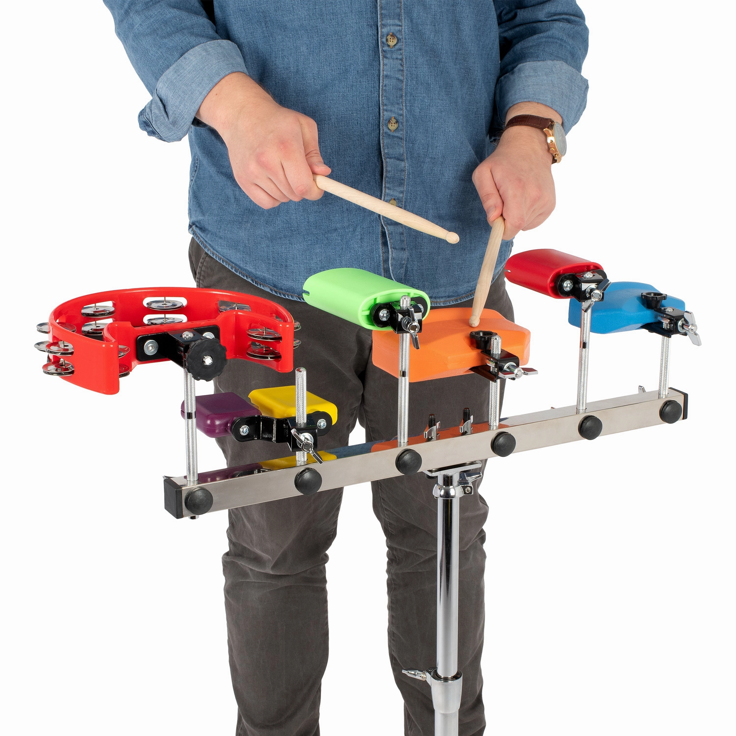 Percussion Plus percussion set with stand