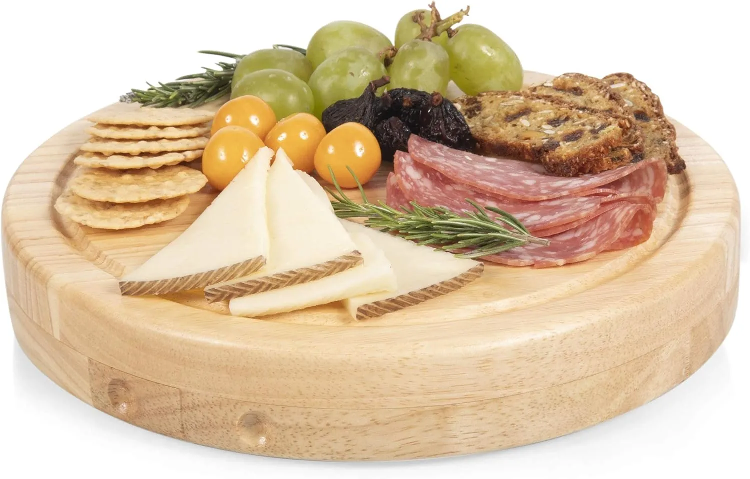 PICNIC TIME Lord of the Rings The One Ring Circo Cheese Board and Knife Set, Charcuterie Board Set, Wood Cutting Board, (Parawood)