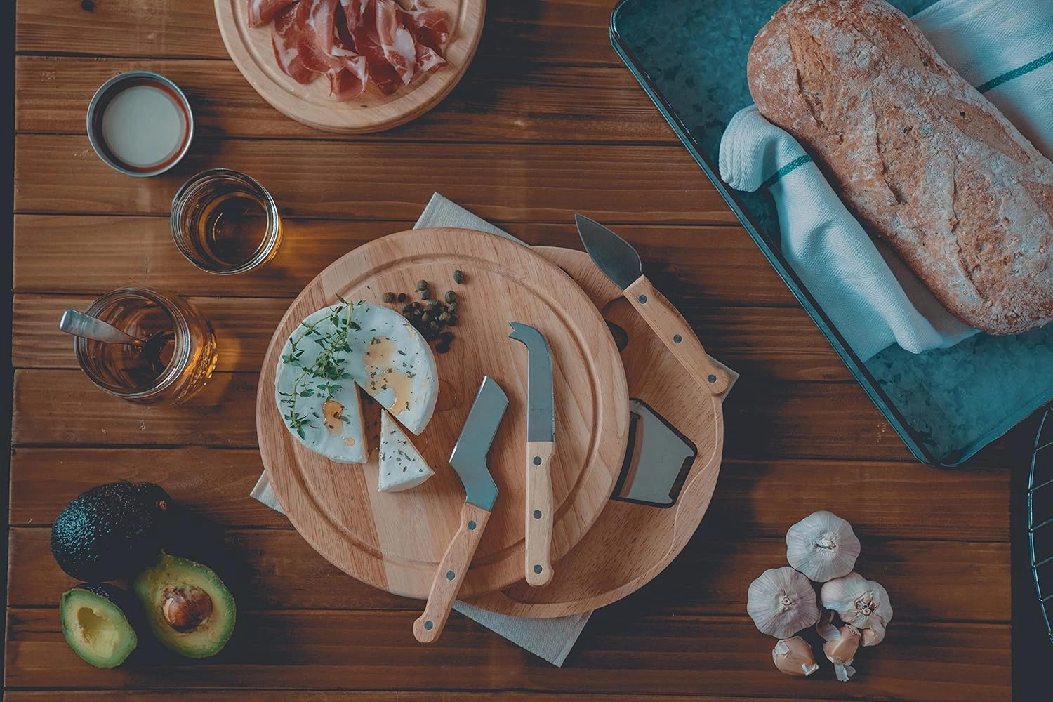 PICNIC TIME NHL Unisex-Adult NHL Circo Cheese Cutting Board & Tools Set