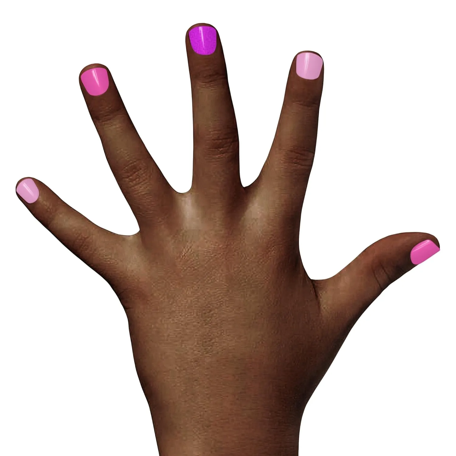 Piggy Paint | 100% Non-Toxic Girls Nail Polish | Safe, Cruelty-free, Vegan, & Low Odor for Kids | Rainbow Party (3 Polish   Nail Art Gift Set)