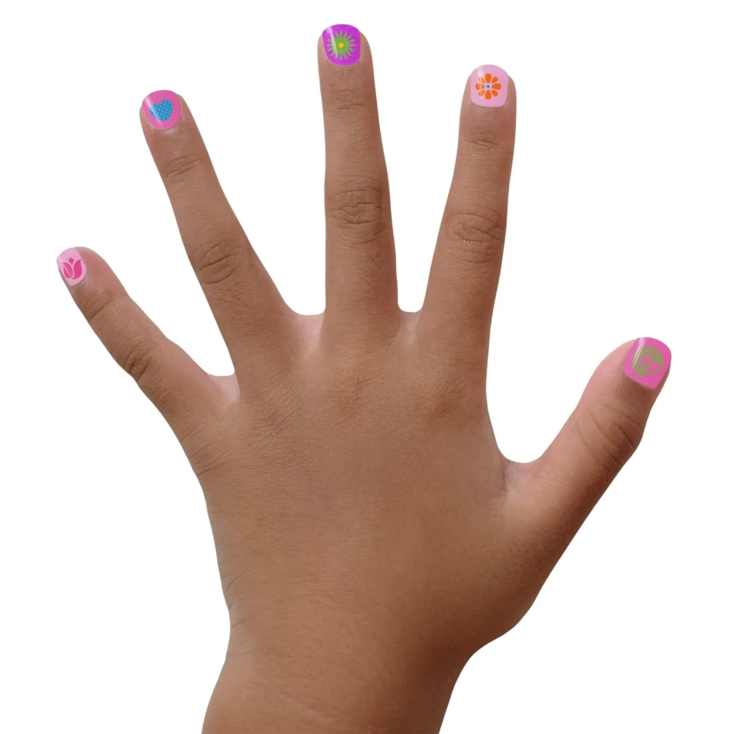Piggy Paint | 100% Non-Toxic Girls Nail Polish | Safe, Cruelty-free, Vegan, & Low Odor for Kids | Rainbow Party (3 Polish   Nail Art Gift Set)