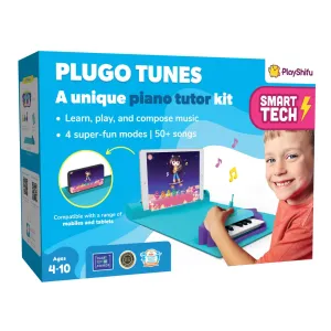 Plugo Tunes by PlayShifu (Kit App): Interactive Piano Starter Kit for Ages 4-10 | Educational Musical Toys for Early Childhood | Perfect Music/Musical Gift for Boys & Girls (Works with tabs/mobiles)