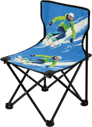 Portable Camping Folding Chairs Foldable Chair Small Skiing 3 Lightweight Backpacking Outdoor Outside Fishing