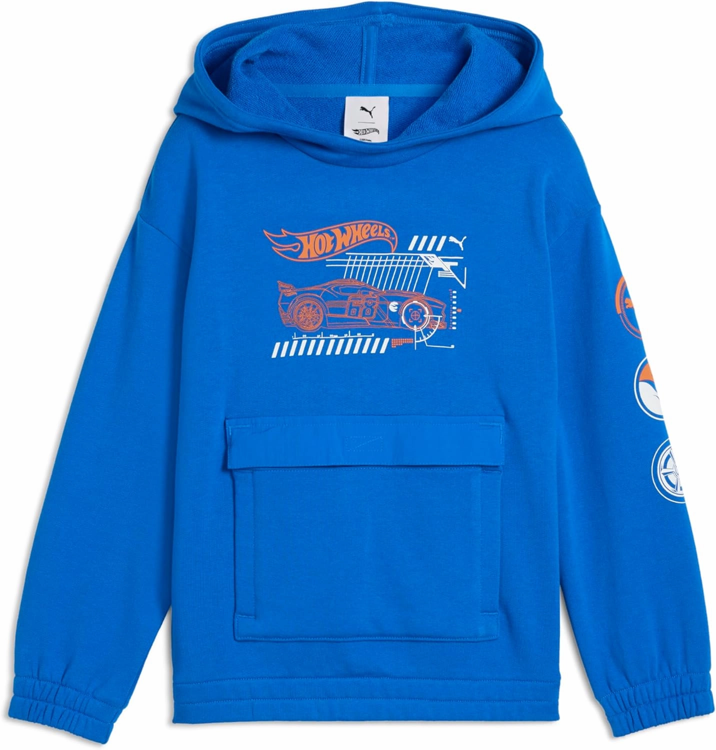 PUMA Boys' Hot Wheels Relaxed Cotton Graphic Hoodie