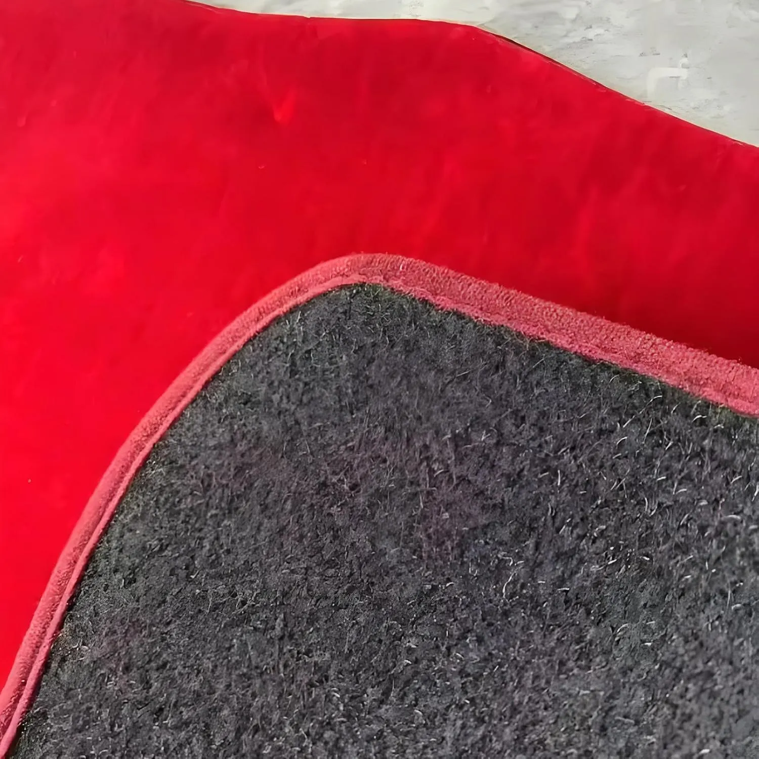 Pure Wool Car Floor Mats for Lamborghini Aventador Miura Homage 2016 Custom Made Car Protection Mat Non-Slip and Soft Car Foot Carpets Interior Accessories,Black