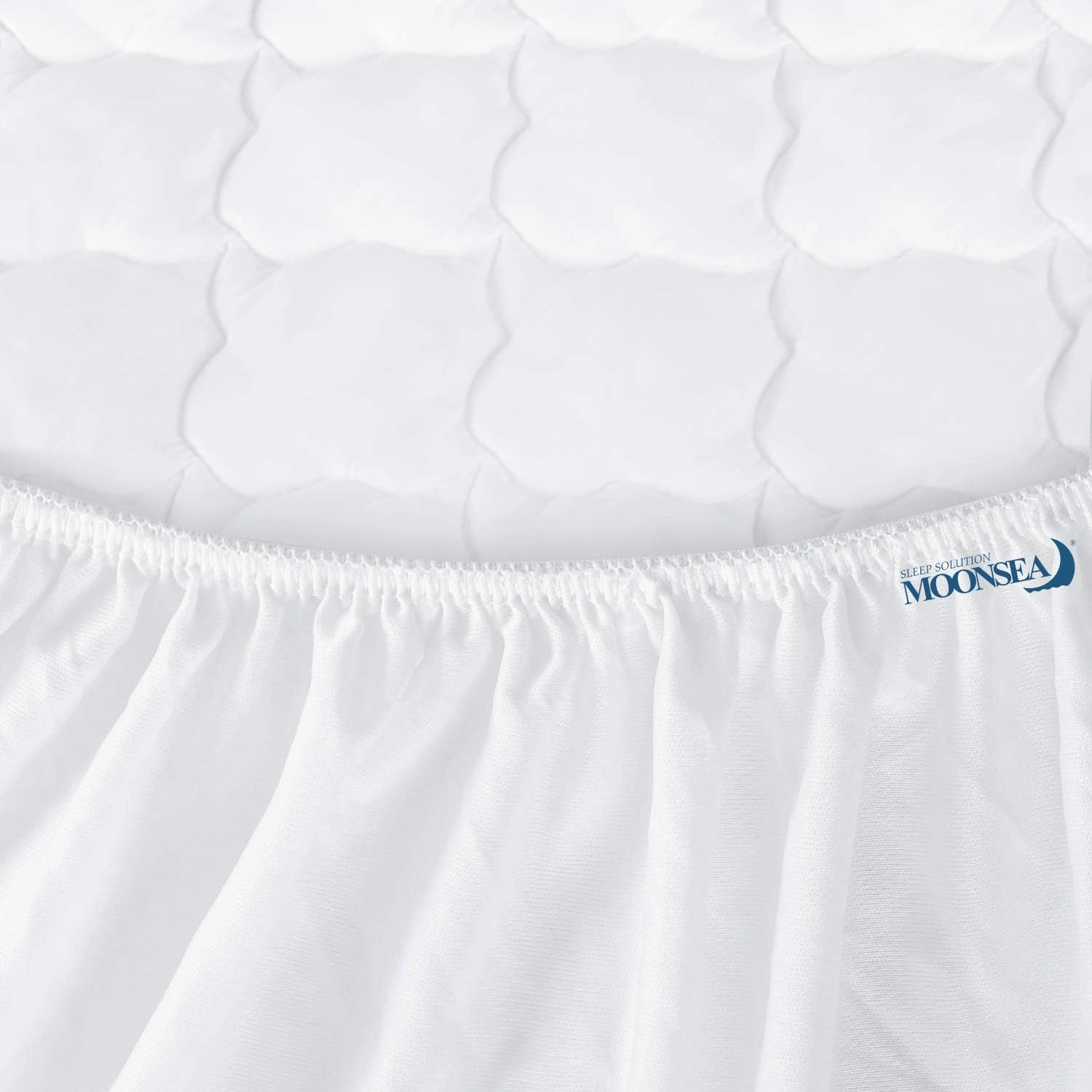 Queen Mattress Pad Thick Quilted Mattress Topper, Air Mattress Cover, Super Soft Breathable and Noiseless Down Alternative Fiber Extra Thick Mattress Pad with Deep Pocket Fits up to 23 Inch Mattress