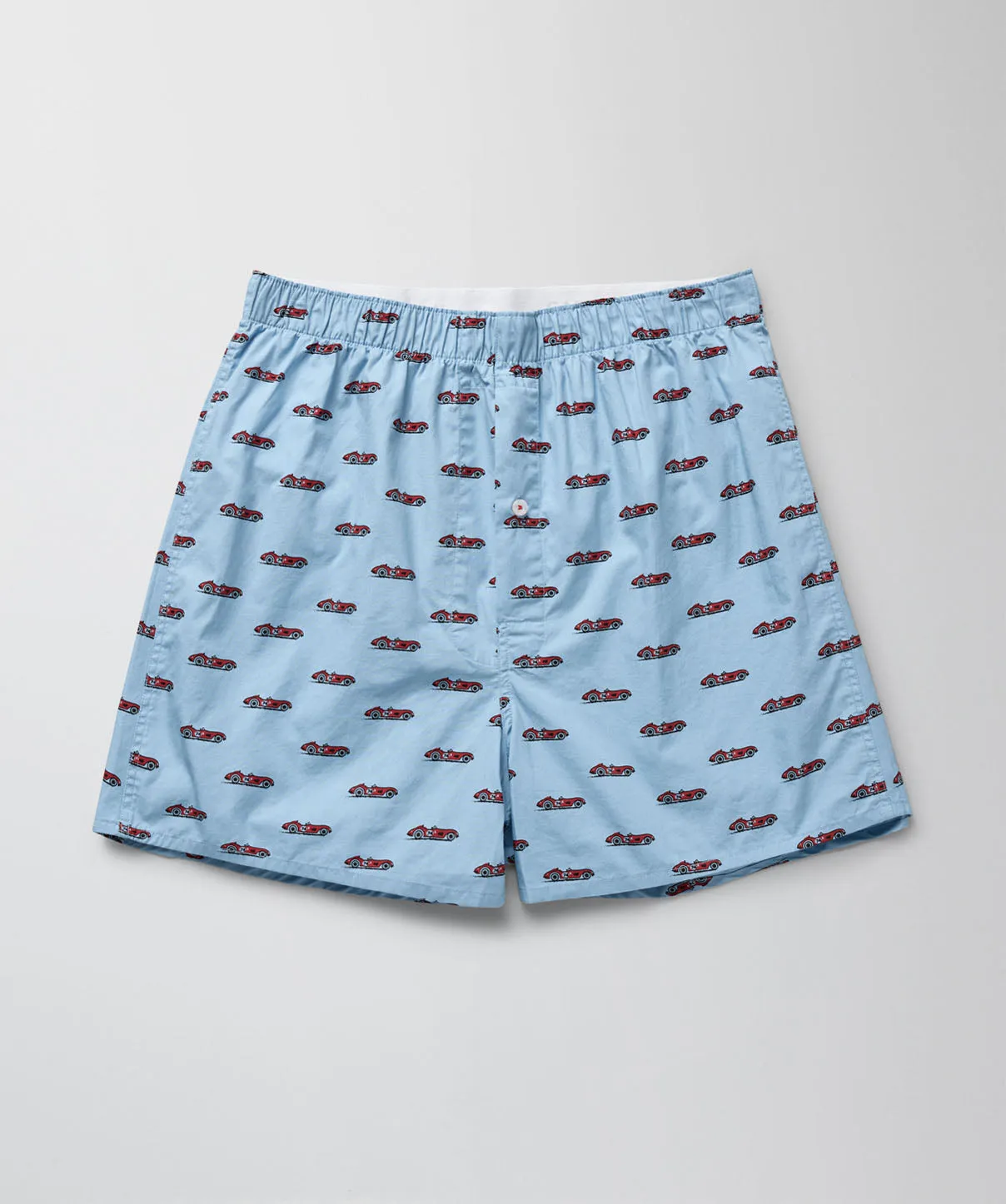 Racing Car Boxer Shorts - Blue