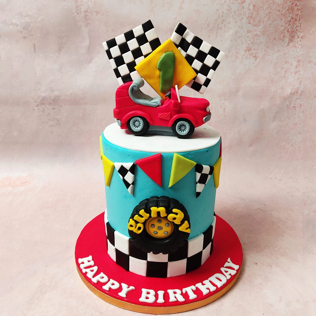 Racing Car Cake