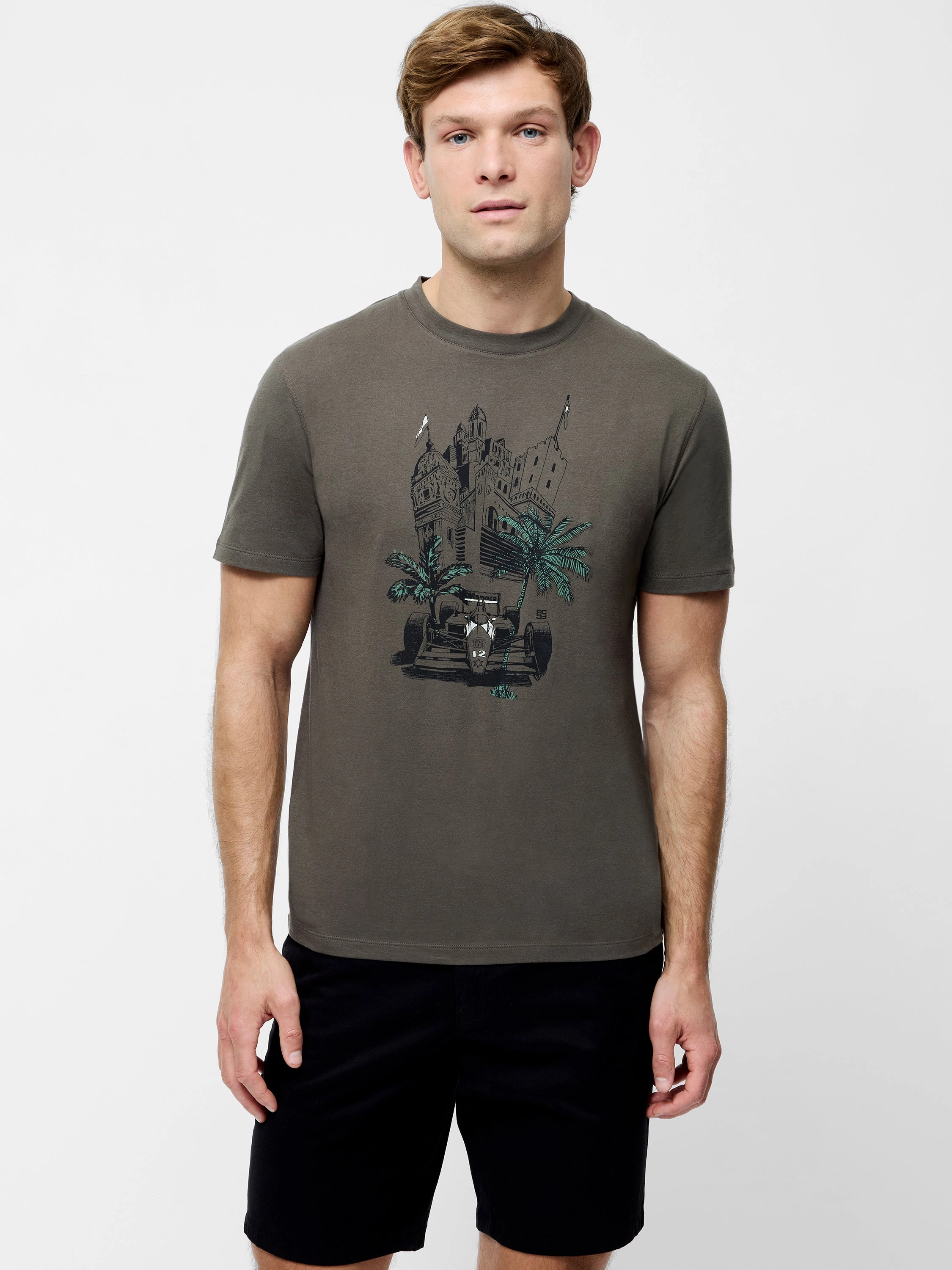 Racing Car Graphic T-Shirt