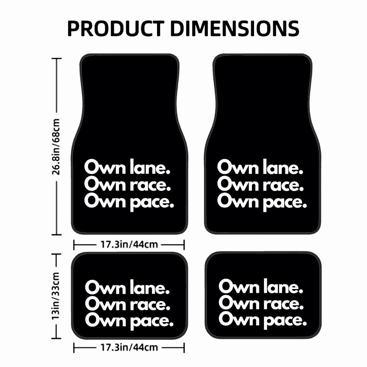 Racing Inspiration Automotive Floor Mats