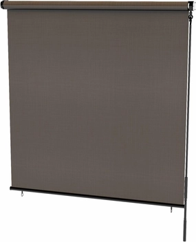 Radiance 0371648 Cordless Exterior Solar Shade Coconut Brown, 48x72