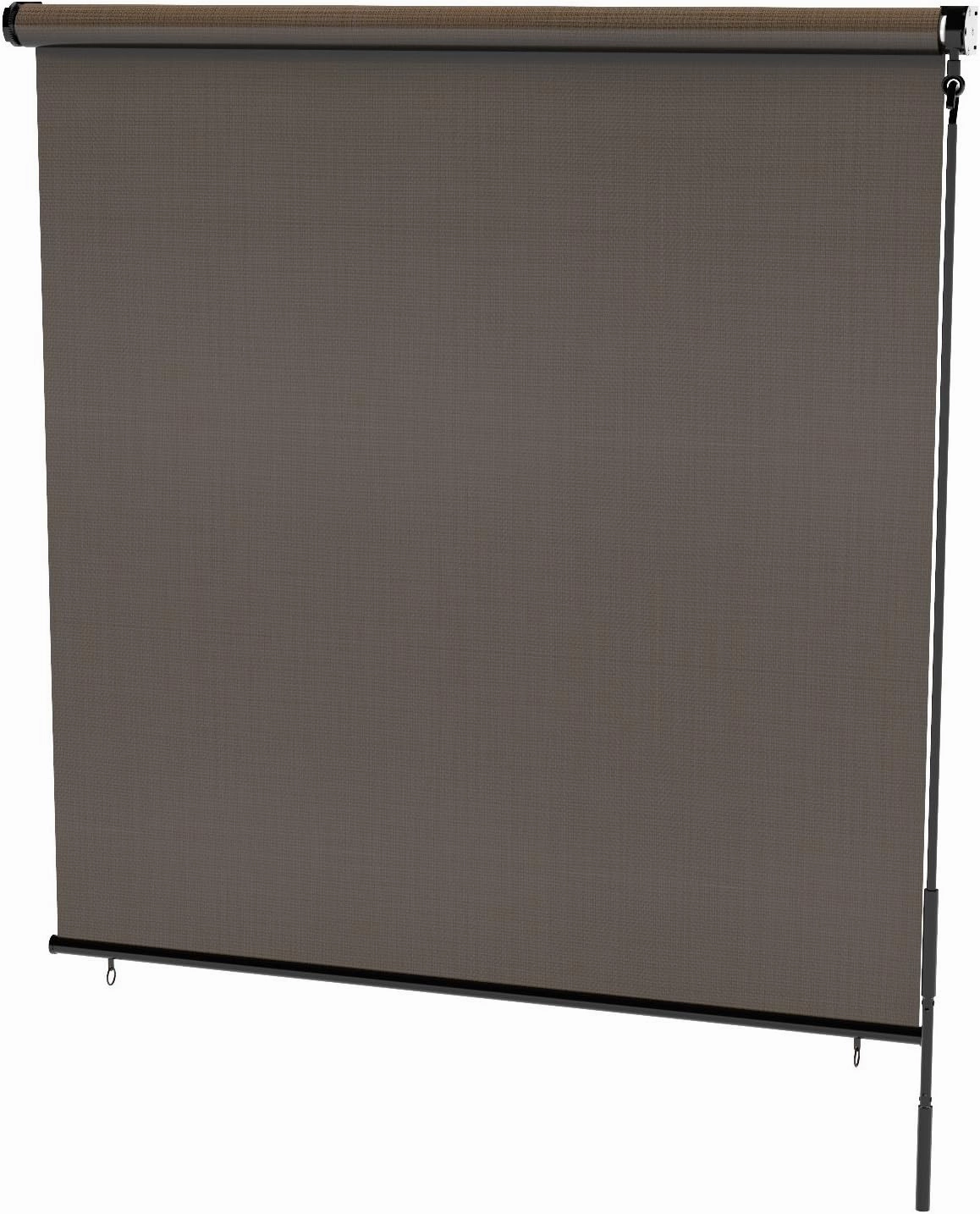 Radiance 0371648 Cordless Exterior Solar Shade Coconut Brown, 48x72