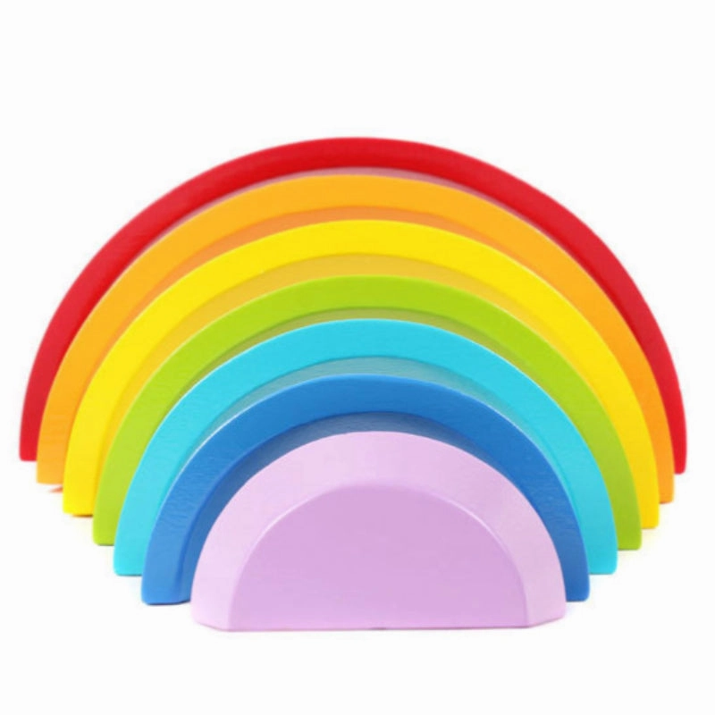Rainbow Stacking Blocks