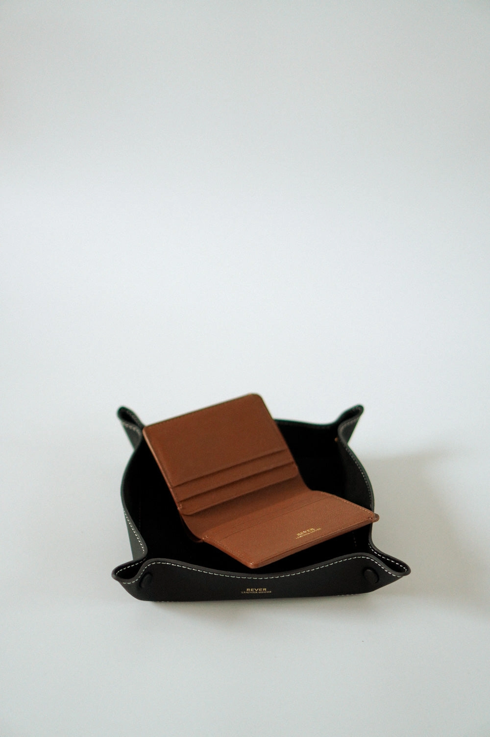Ralph Compact Walet & Alfred Valet Tray Set
