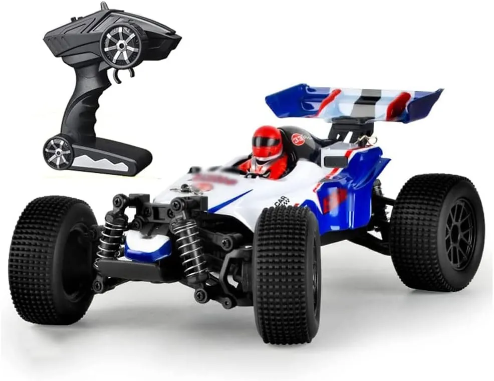 RC Buggy 1/18 Scale Model RC Car, 2.4G Remote Control Off-Road Vehicle, 4WD High Speed Climbing RC Truck, Electric Drift Racing Car, Children's Toy Gift