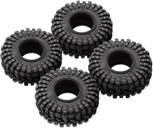 RC Car Repair Kit for Axial for SCX24 AX24 for FMS for FCX24 for Enduro24 T1014 1/18 1/24 Super Soft Sticky 1.0 Wheel Tires All Terrain RC Crawler Car Accessories