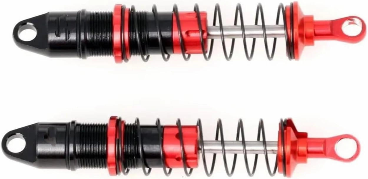 RC Car Shock Absorbers Compatible With Losi For Mini-B For Mini-T 2.0 LCX For Racing 1/16 1/18 RC Car For Buggy Upgrades Parts Accessories Aluminum Rear Shock Set
