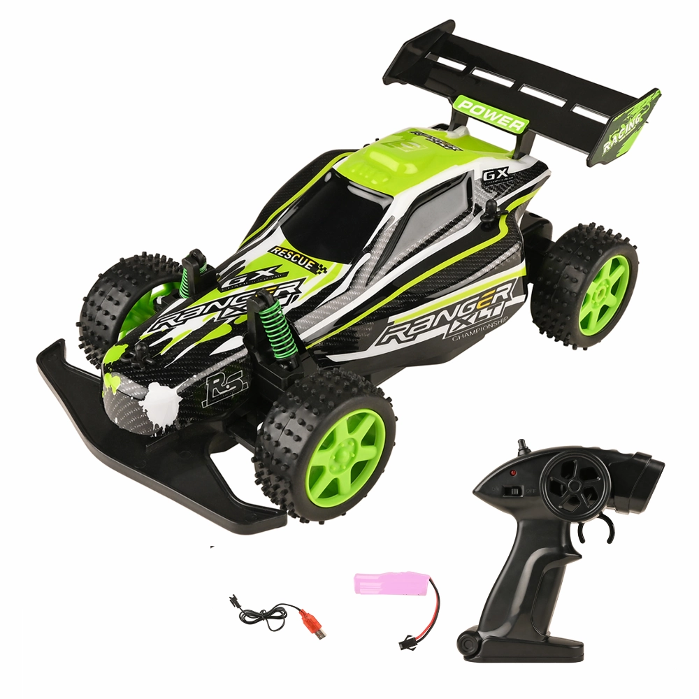 Remote Control Ranger Alien Racing Car (5-10 Years) | 1:18 Scale | Green