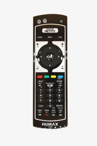 Replacement Remote Control Work for TV/Audio/Projector R-838 for Humax TV