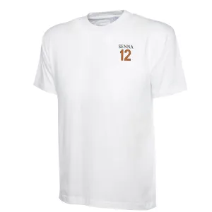Retro Senna 12 Embroidered Classic T-Shirt