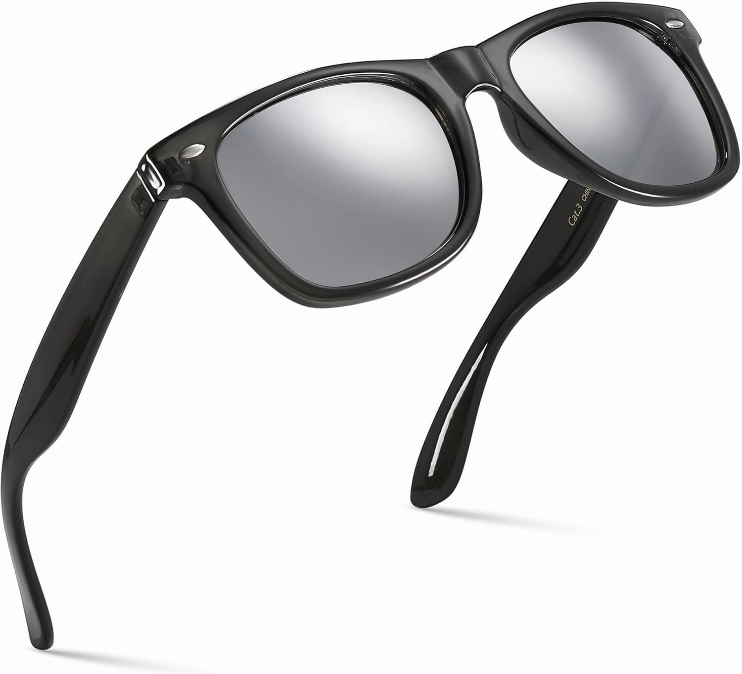Retro Rewind Translucent Frame Colorful Neon 80s Mirrored Sunglasses for Men Women