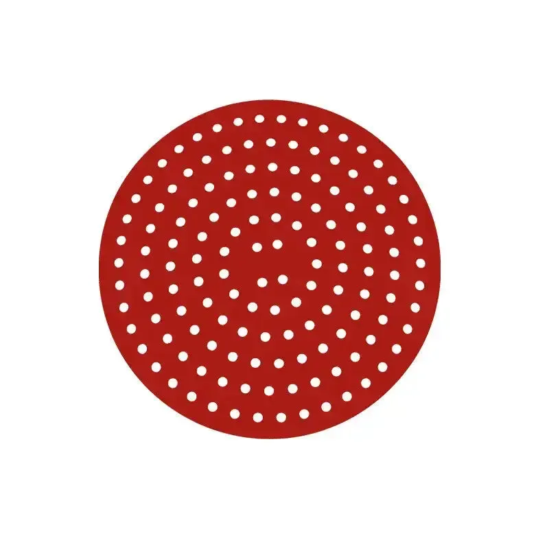 Reusable Air Fryer Mat High Temperature Resistance Silicone Pads For Air Fryers Non Stick Silicone Baking Mat For Air Fryer