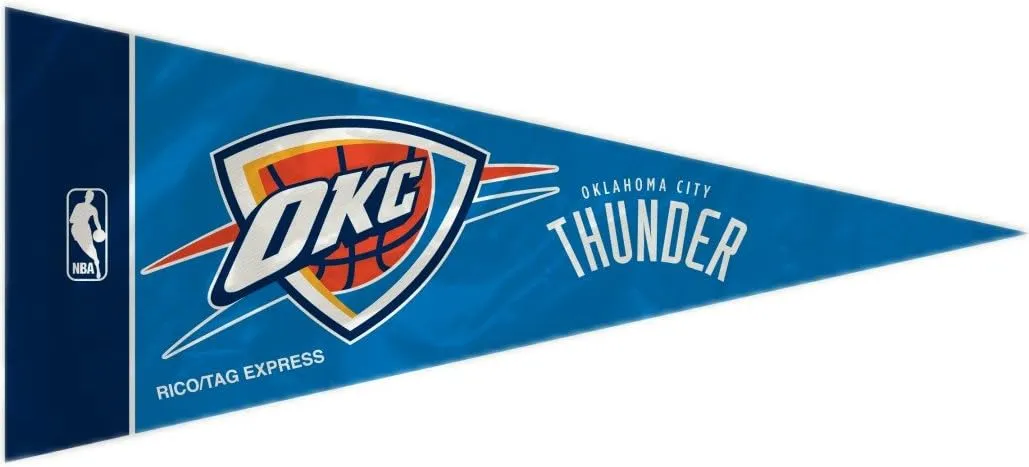 Rico Industries NBA Mini Pennant Set 4" x 9" Felt Mini Pennant Team Set (Includes 8 Pieces)