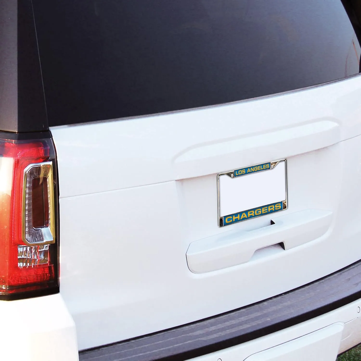 Rico Industries NFL Football 12" x 6" Laser Cut Chrome Frame - Car/Truck/SUV Automobile Accessory
