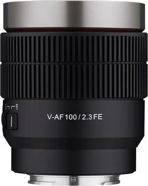 Rokinon Cine AF 100mm T2.3 FE Lens (E-Mount)