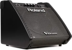 Roland PM-100 Compact Electronic V-Drum Set Monitor, 80-Watt,Black