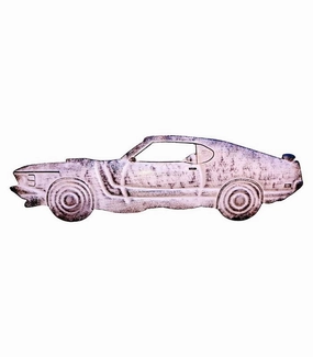 Roseland Racer Metal Racing Car Wall Art