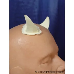 RubberWear Large Horns Foam Latex Prosthetics Large