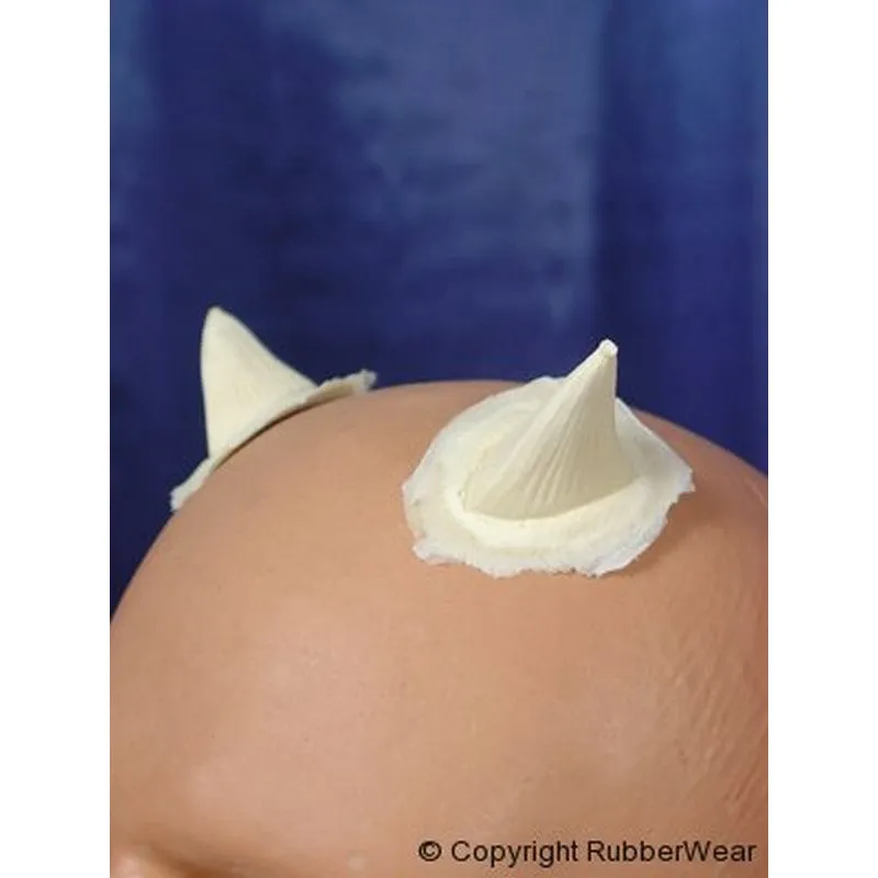 RubberWear Small Horns Foam Latex Prosthetics Small