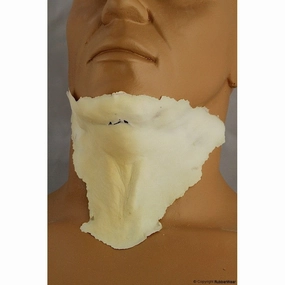 RubberWear Double Chin Foam Latex Prosthetics
