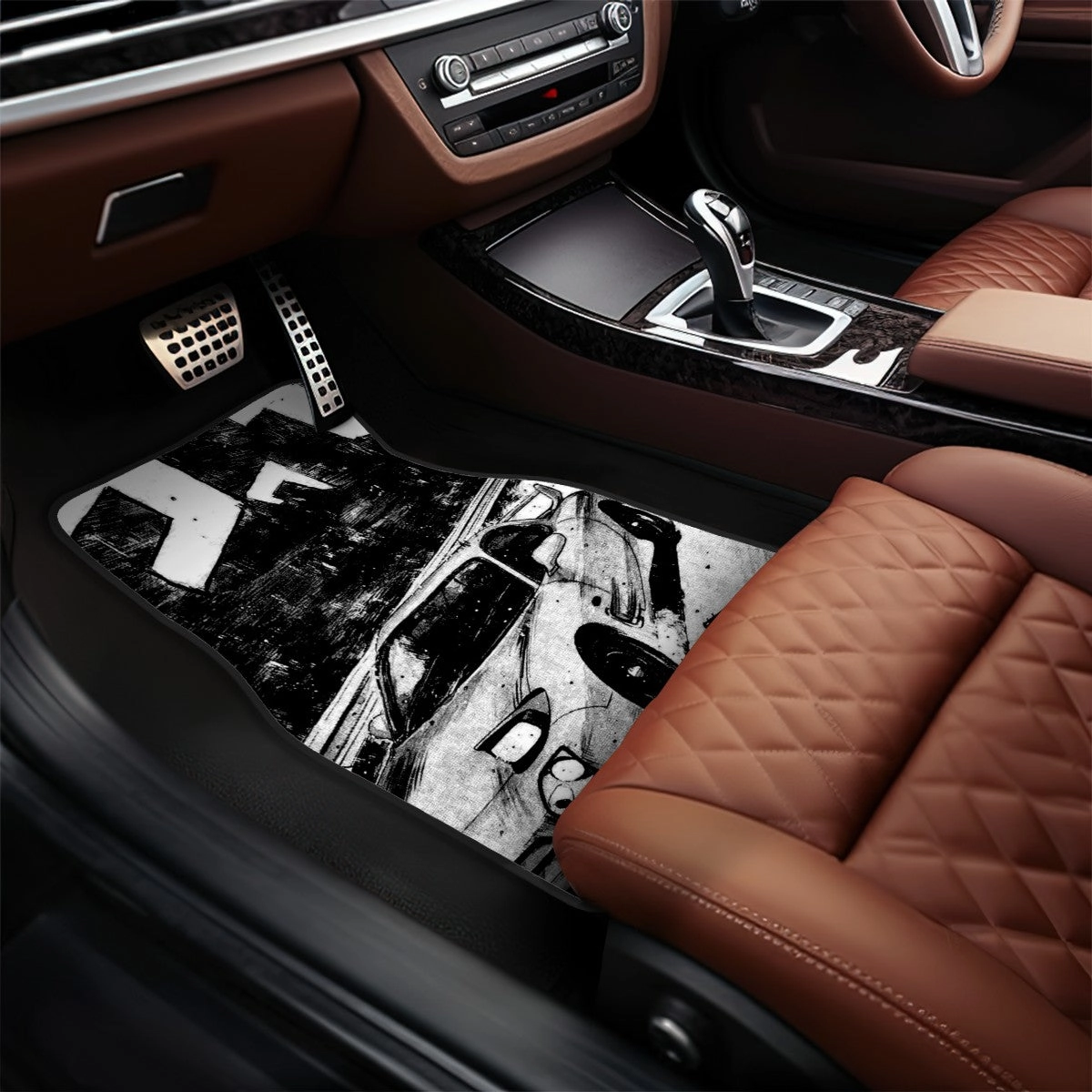 RX7 Illustration Automotive Floor Mats