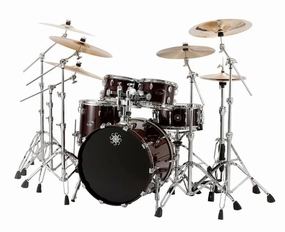 Sakae Evolved Maple Drum Kit 4pc - Red Wine