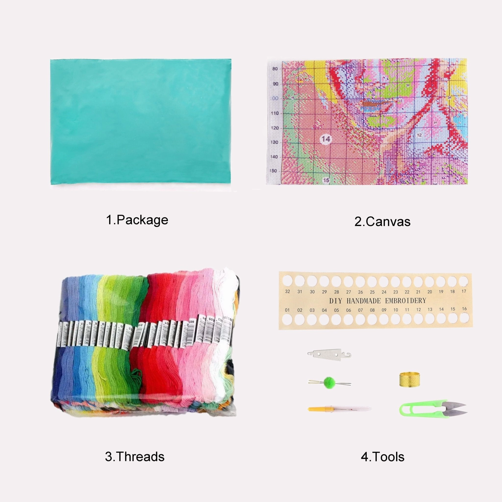 Saxophone Musical Instrument Wind Instruments Cross Stitch Kit