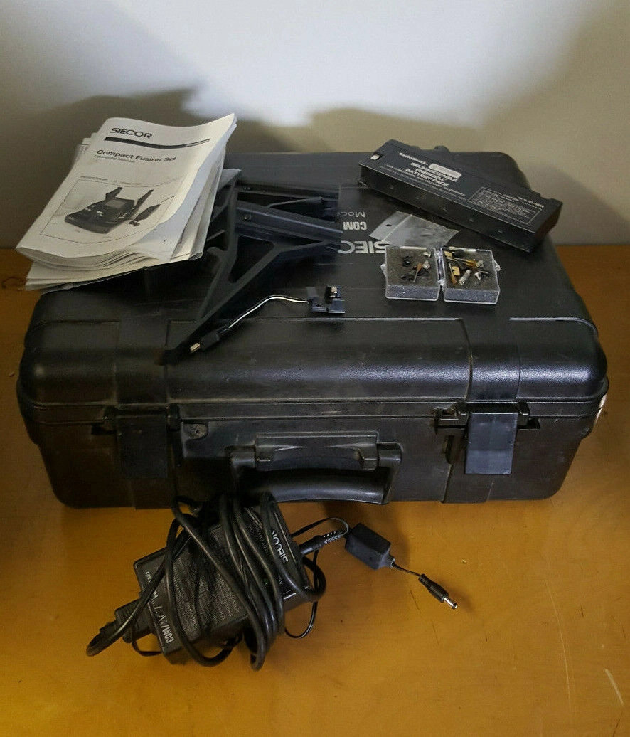 SEICOR COMPACT FUSION SET FIBER OPTIC SPLICER CFS-OSM-T-H IN HARD CASE