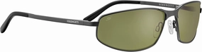 Serengeti - MATERA 2.0, Brushed Gunmetal, Saturn 555nm Polarized, Medium size sunglasses, Men sunglasses, Sport, Drivers, Watersports